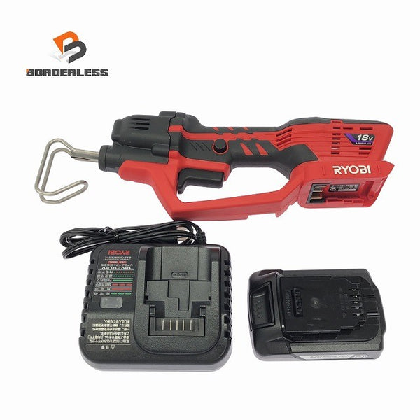 ☆比較的綺麗☆RYOBI リョービ 18V 充電式のこぎり BSK-1800 バッテリ1個(1.5Ah) 充電器付 コードレス 小型 レシプロソー134473 - 1