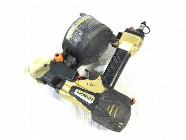 ☆中古品☆HITACHI 日立工機 50mm 高圧ロール釘打機 NV50HR(S) パワー切替機構付き エア工具 エアツール 大工道具 釘打ち機118576 - 6