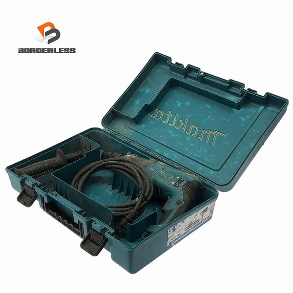 ☆中古品☆makita マキタ 100V 24mm ハンマドリル HR2460 ケース付 コード式 ハンマードリル 穴あけ 穿孔129117 - 1
