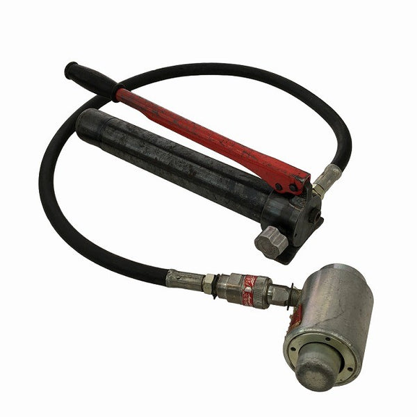 ☆中古品☆IZUMI イズミ 泉精器 油圧式パンチャー SH-10-1 油圧ポンプ パンチダイス7組 ケース付 手動式 ノックアウトパンチャー132965 - 4