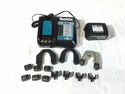 ☆未使用品☆makita マキタ 18V 充電式圧着機 TC300DRG バッテリ1個(6.0Ah) 充電器+ダイス+ケース付 コードレス 油圧式 圧着工具 - 10