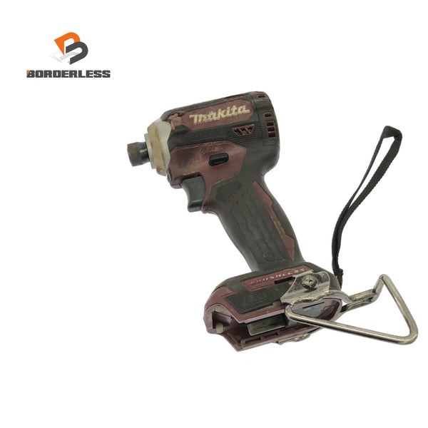 ☆中古品☆ makita マキタ 18V 充電式インパクトドライバ TD171D 本体のみ 赤/オーセンティックレッド118134 - 1