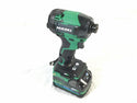☆未使用☆HiKOKI ハイコーキ 36V コードレスインパクトドライバ WH36DD(2XHLSZ) グリーン バッテリ2個(36V2.5Ah) 充電器 ケース付131579 - 5