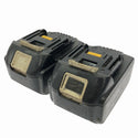 ☆中古品 5点セット☆makita マキタ 18V 6.0Ah 純正 リチウムイオンバッテリー BL1860B×4台 急速充電器 DC18RF136119 - 5