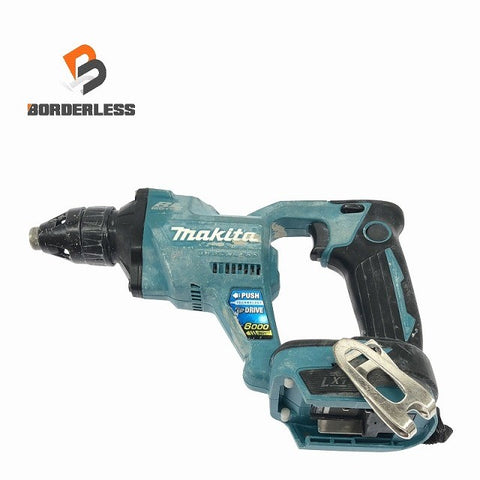 ☆中古品☆makita マキタ 18V 充電式スクリュードライバー FS600D 青 本体のみ コードレス ボード用ドライバー ボードドライバー