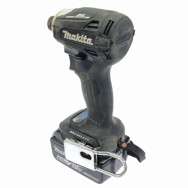 ☆中古品☆makita マキタ 18V 充電式インパクトドライバー TD172DRGXB バッテリー2個(18V 6.0Ah)充電器 ケース付き コードレス116949 - 7
