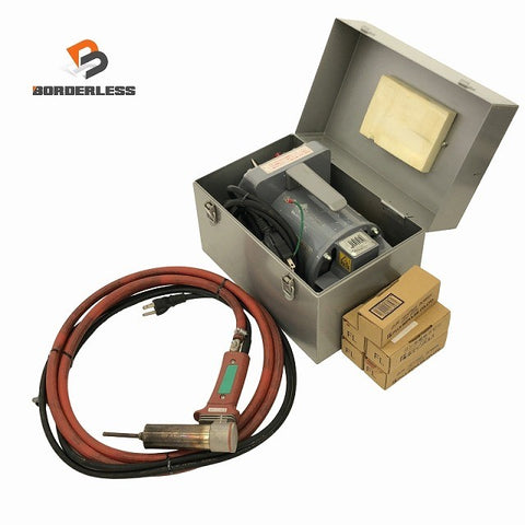 ☆中古品☆ FUJI IMPULSE 富士インパルス 100V 塩ビ溶接機 NS-300 本体+パーツ+ケース ニュースーパー300型 ホットジェット124575