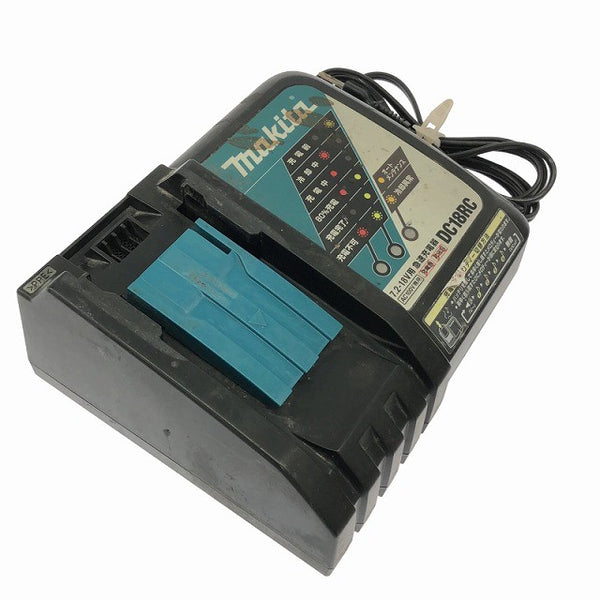 ☆中古品2個セット☆makita マキタ 7.2V～18V用 純正 急速充電器 DC18RC リチウムイオンバッテリー用 リチウムイオン電池用138256 - 7
