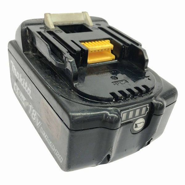 ☆中古品セット☆makita マキタ 18V 6.0Ah 純正 リチウムイオンバッテリー BL1860B 急速充電器 DC18RF リチウムイオン電池137762 - 5