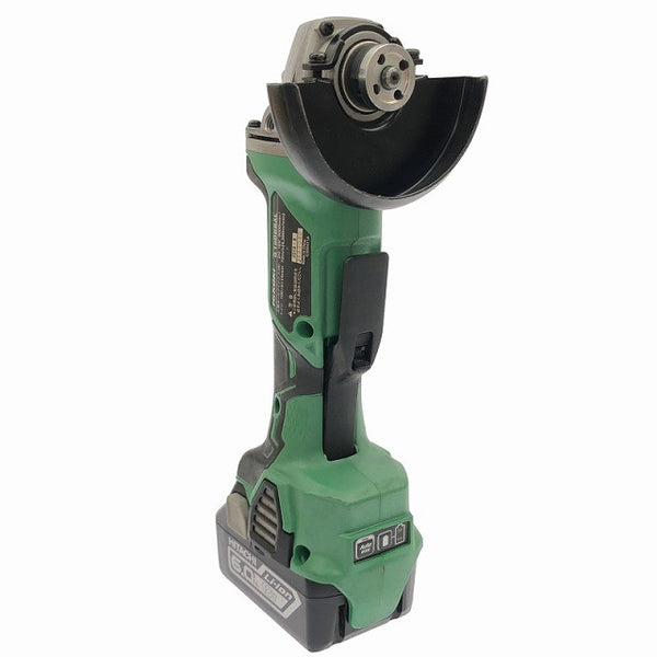 ☆中古品☆HiKOKI ハイコーキ 18V 100mm コードレスディスクグラインダー G18DBBAL バッテリ2個(6.0Ah) 充電器付 充電式131929 - 3
