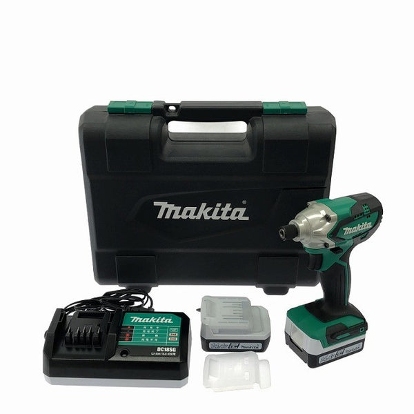 ☆極美品☆makita マキタ 14.4V 充電式インパクトドライバ MTD001DSX バッテリー2個(14.4V 1.5Ah) 充電器 ケース付き114701 - 3
