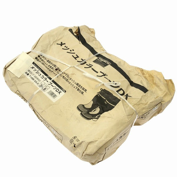☆未使用品☆ TRUSCO トラスコ中山 メッシュカラーブーツDX TMSB-26.5 ブラック/オレンジ 26.5cm/センチ 116593 - 5