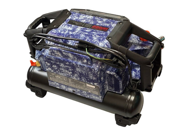 ☆未使用品☆ マックス(MAX) 高圧専用コンプレッサ AK-HH1310E2_Cブルーホワイト 高圧のみ 限定カラー133077 - 6