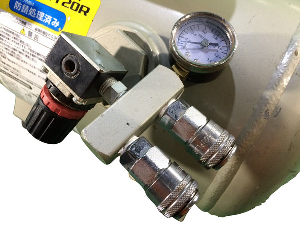 ☆中古品☆MAX マックス 17L 常圧エアタンク AK-T20R サブタンク エアーコンプレッサー用118926 - 6