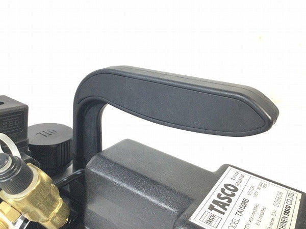 ☆比較的綺麗☆イチネンTASCO タスコ 100V オイル逆流防止弁付小型高性能 真空ポンプ TA150RB ケース付き バキュームポンプ130243 - 8