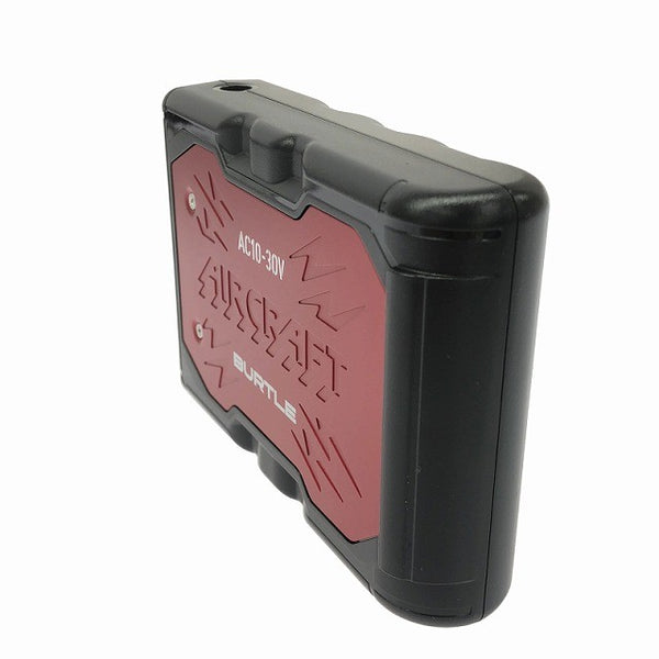 ☆未使用品セット☆BURTLE バートル 30V エアークラフト専用バッテリー AC10(メタリックレッド) ファンユニット AC10-2(アーバン黒)128033 - 5