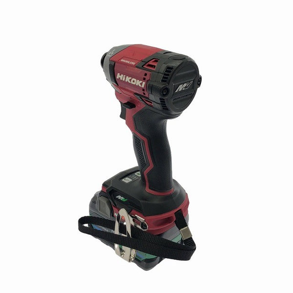 ☆未使用☆HiKOKI ハイコーキ 36V コードレスインパクトドライバー WH36DD(2XHRSZ) 赤 バッテリ2個(36V2.5Ah) 充電器 ケース付123355 - 7