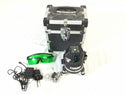 ☆中古品☆RunChuan 5ライン グリーンレーザー墨出し器 RC-885G バッテリ1個 充電ケーブル ケース付 レーザー墨出し機 - 3