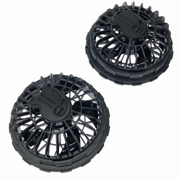 ☆未使用品セット☆BURTLE バートル 30V エアークラフト専用バッテリー AC10(マットブラック) ファンユニット AC10-1 ブラック127117 - 5