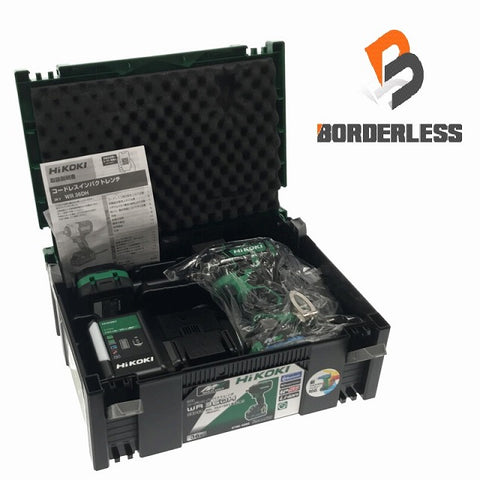 ☆未使用品☆ HIKOKI ハイコーキ 36V コードレスインパクトレンチ WR36DH(2XPSZ) マルチボルトバッテリー2個+充電器+ケース109211 - 0