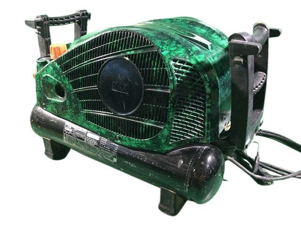 ☆比較的綺麗☆【限定色♪】MAX マックス 100V 11L 高圧スーパーエアコンプレッサ AK-HH1270E3/AK-HH1270EⅢ ガイアフォレスト - 5