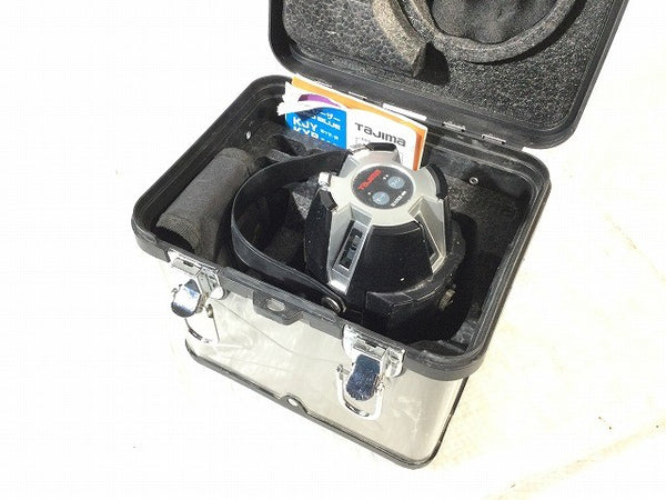 ☆中古品☆Tajima タジマ ZERO BLUE ブルーグリーンレーザー墨出し器 ZEROB-KJY 受光器 RCV-G 三脚付き130207 - 2