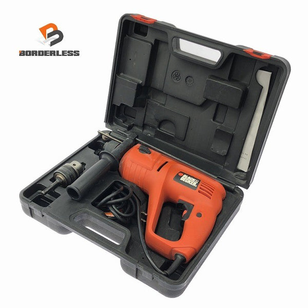 ☆中古品☆BLACK + DECKER ブラックアンドデッカー 100V 16mm ロータリーハンマードリル KD950 ケース付 コード式 ハンマドリル134464 - 1
