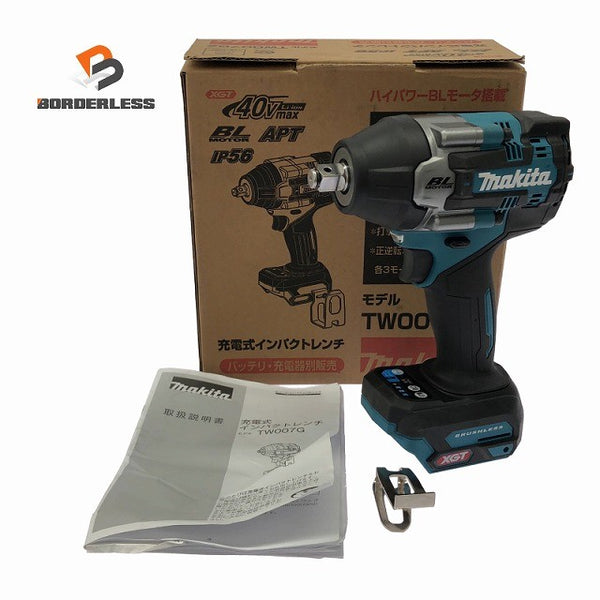 ☆美品☆makita マキタ 40Vmax 充電式インパクトレンチ TW007G 本体のみ コードレスインパクトレンチ 締付け 電動工具132145 - 1