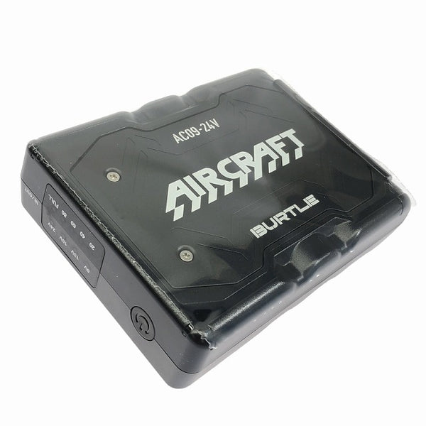 ☆未使用品セット☆BURTLE バートル エアークラフト リチウムイオンバッテリー AC09 ファンユニット AC09-1 暑さ対策110788 - 8