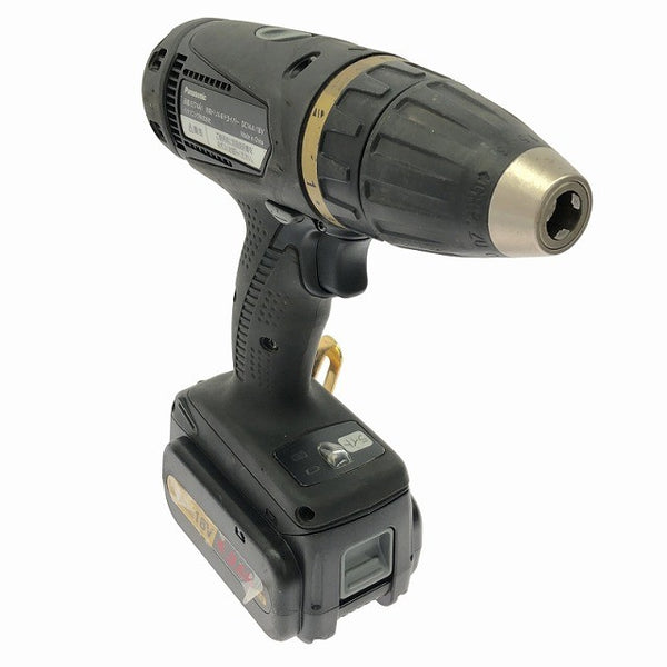 ☆中古品 限定色 Panasonic パナソニック 14.4V/18V 充電ドリルドライバー EZ74A1LS2GT1 黒金 フルセット 充電式ドライバドリル137670 - 5