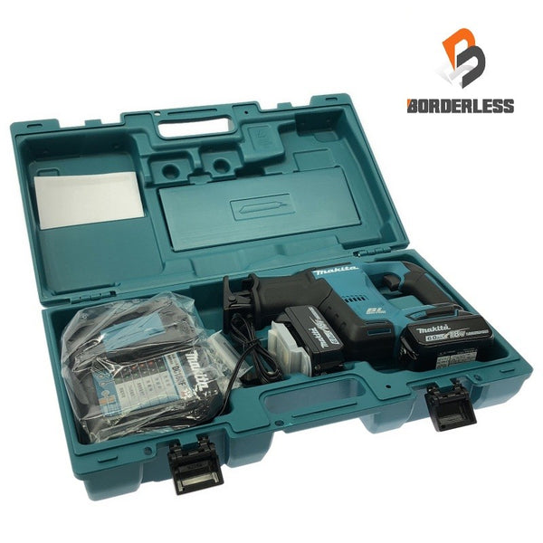 ☆未使用品☆makita マキタ 18V 充電式レシプロソー JR188DRGX バッテリ2個(6.0Ah) 充電器 ケース付 セーバーソー/セーバソー134808 - 2