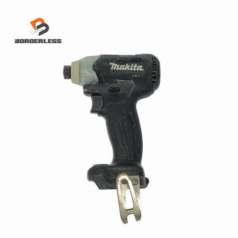 ☆中古品☆makita マキタ 10.8V 充電式インパクトドライバ TD111D 本体のみ 黒/ブラック 電動工具 締め付け133239