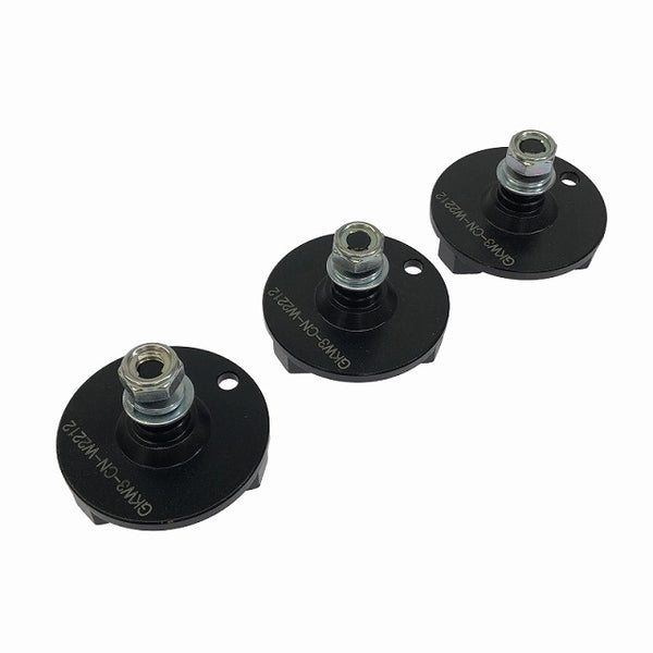 ☆長期保管品☆紅蓮 床研削機カッター GKW3-CN-W2212 フロアダイヤスタンダード 3個入/箱 ディスク - 4