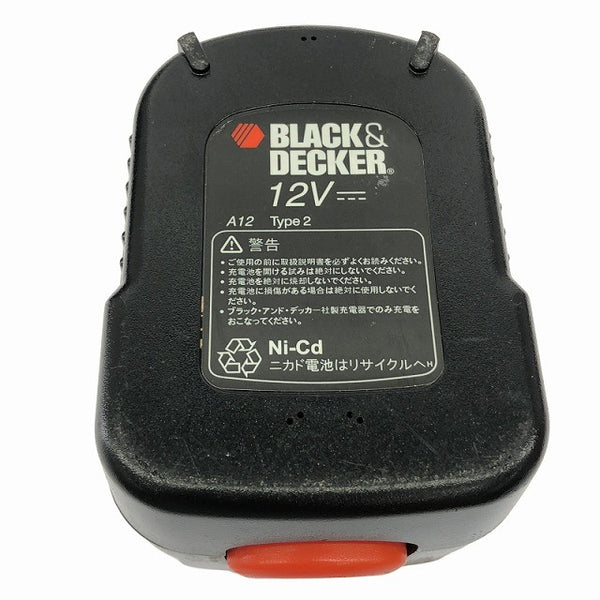 ☆中古品☆B＆D BLACK+DECER ブラック＆デッカー 12V コードレスインパクトドライバー SX5120 バッテリ1個 充電器 充電式136470 - 10