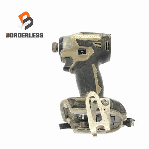 ☆中古品☆makita マキタ 18V 充電式インパクトドライバー TD173D オリーブ 本体のみ コードレス バッテリー式