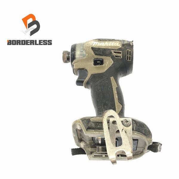 ☆中古品☆makita マキタ 18V 充電式インパクトドライバー TD173D オリーブ 本体のみ コードレス バッテリー式 - 1
