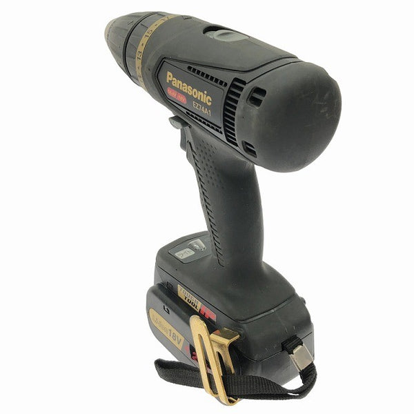☆中古品 限定色 Panasonic パナソニック 14.4V/18V 充電ドリルドライバー EZ74A1LS2GT1 黒金 フルセット 充電式ドライバドリル137670 - 7
