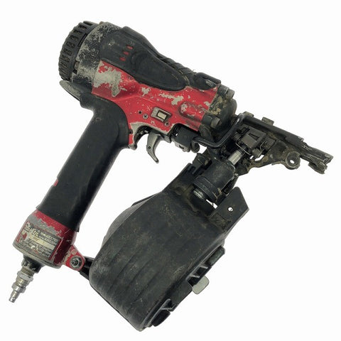 ☆中古品☆ makita マキタ 高圧エア釘打ち機 AN530H 赤/レッド 本体のみ 釘/クギ123224 - 0