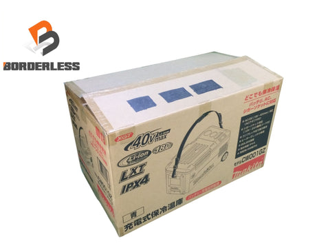 ☆未使用コメント必読☆makita マキタ 40Vmax/18V/100V 充電式保冷温庫 CW001GZ 青/ブルー 本体のみ コードレス アウトドア119968