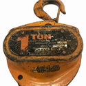 ☆中古品2個セット☆KITO キトー チェーンブロック CB010 M3形 荷重1.0ton/1ton 揚程2.5m 手動式 チェンブロック 吊り具 荷揚げ135814 - 9