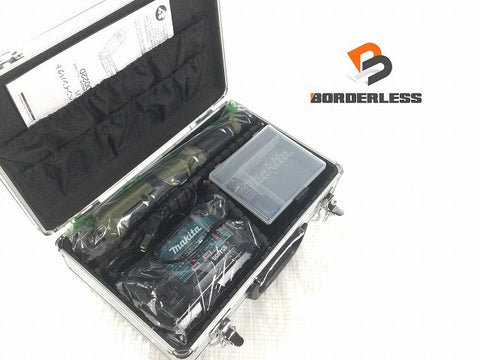 ☆未使用品☆makita マキタ 7.2V 充電式ペンインパクトドライバー TD022DSHXO オリーブ バッテリ2個(7.2V1.5Ah) 充電器 ケース126350 - 0
