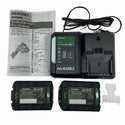☆未使用品☆HIKOKI ハイコーキ 36V コードレスセーバソー CR36DSA(2XPZ) バッテリ2個 充電器 ケース付 充電式レシプロソー126883 - 10