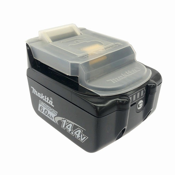 ☆未使用品4個セット☆ makita マキタ 14.4V 6.0Ah 純正リチウムイオンバッテリー BL1460B LITHIUM-ION 飛行機/雪マーク117813 - 5