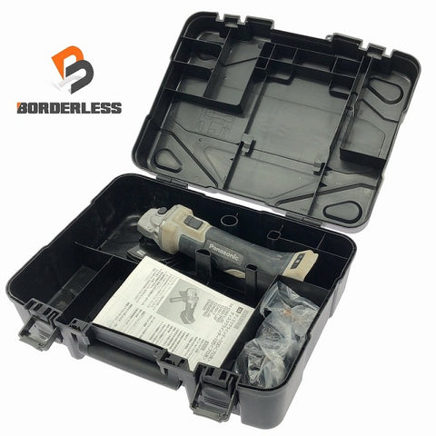 ☆中古品☆Panasonic パナソニック 14.4V/18V 100mm 充電ディスクグラインダー100 EZ46A1 本体＋ケース付 充電式 コードレス