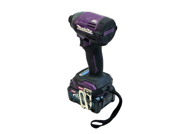 ☆中古品☆ makita マキタ 40Vmax 充電式インパクトドライバ TD002GDXAP バッテリ2個BL4025 充電器 DC40RA135646 - 6