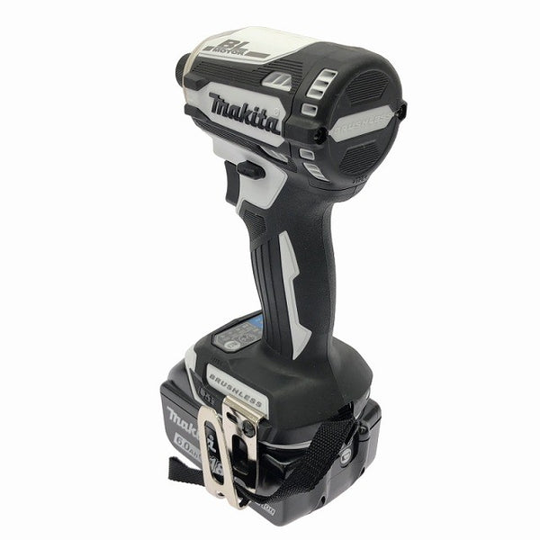 ☆未使用品☆makita マキタ 18V 充電式インパクトドライバ TD171DRGXW 白/ホワイト バッテリー2個 充電器 ケース付134903 - 7