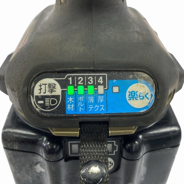 ☆中古品☆makita マキタ 18V 充電式インパクトドライバー TD173D オリーブ バッテリー1個(18V 6.0Ah) 充電器付 締付け130054 - 8