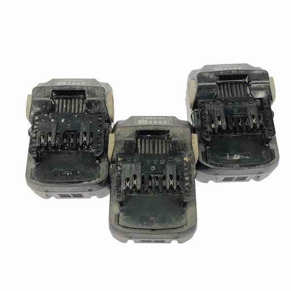 ☆中古品3個セット☆HiKOKI ハイコーキ 36V マルチボルトバッテリー BSL36A18×3 蓄電池 リチウムイオンバッテリー135050 - 6