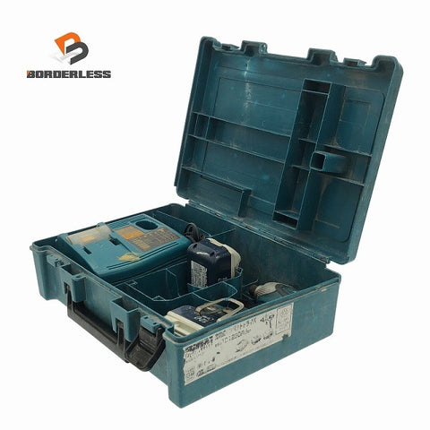 ☆中古品☆ makita マキタ 12V 充電式インパクトドライバー TD124D バッテリー2個(3.3Aｈ)充電器+ケース117459