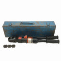 ☆中古品☆NISHIDA 西田製作所 油圧端子圧着機 NC-150DR-H ダイス4個 ケース付 手動式 油圧式 圧着工具136872 - 3
